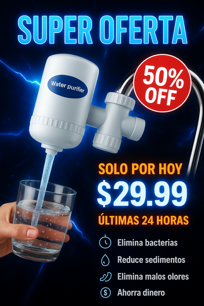 🔥 50% de Descuento Hoy – AquaClean: Tu Agua 100% Segura