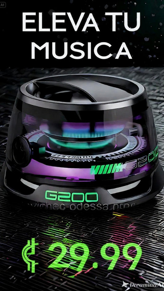 oferta 50% de descuento Altavoz Bluetooth Magnético G200